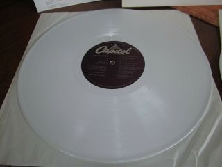 BEATLES white album CAPITOL SEBX 11841 white vinyl limited RARE Ex w/ Photos 4
