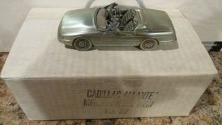 Cadillac Dealer Promo Pewter Cadillac Allante