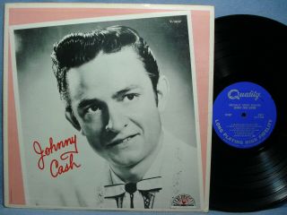 Johnny Cash 1957 Canadian Debut Lp / Johnny Cash With His Hot And Blue Guitar