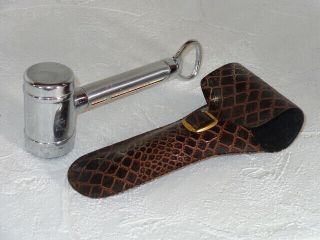Vintage Apex Barware Bar Ware Drink Dialer Jigger Hammer Cork Screw Corkscrew