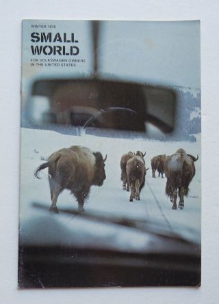 1976 Volkswagen Owners Winter Sales Brochure