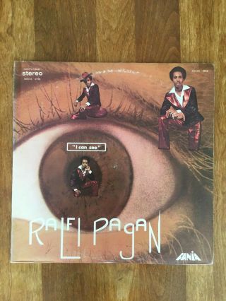 Ralfi Pagan “i Can See” Lp (fania,  1975) J.  R.  Bailey