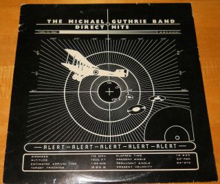 The Michael Guthrie Band - Direct Hits Lp Power Pop Private Press 80 