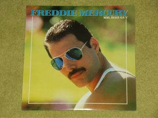 Queen / Freddie Mercury Mr.  Bad Guy - 1985 Japan Vinyl Lp,  3 Prints (28ap 3030)
