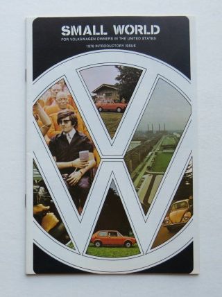 1976 Volkswagen Owners Sales Brochure 412 Karmann Ghia