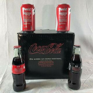 Stranger Things Coca - Cola 1985 Coke Limited Edition Collectors Pack In Hand