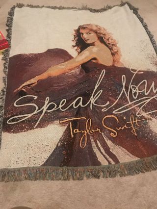 Taylor Swift Speak Now Blanket