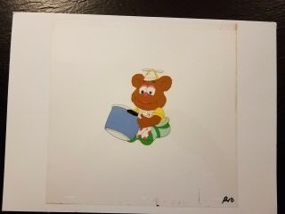 Baby Fozzie - Production Cel From The Muppet Babies 1984 - 1991
