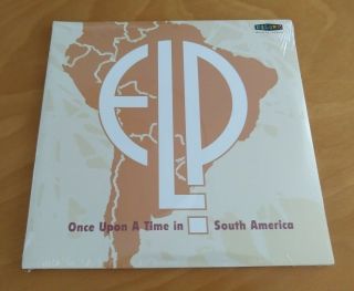 Emerson Lake & Palmer 2 Vinyl Lp Set Once Upon A Time In South America Elp