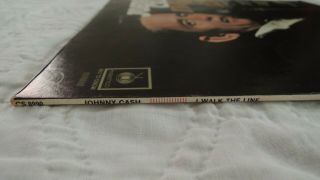 Johnny Cash I Walk The Line [LP] (Vinyl,  1964 Columbia) Pressing 3