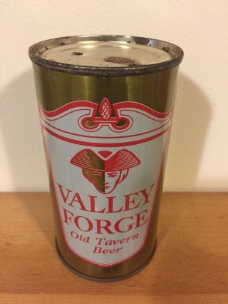 Valley Forge Beer,  Flat Top Beer Can,  C.  Schmidt & Sons.  Pilli Pa,  Norristown,  Pa