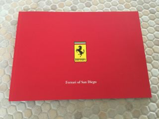 Ferrari San Diego Official Year Book Brochure 2018 - 2019