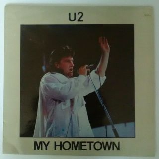 U2 My Hometown Rare Unofficial Dbl Lp Near Vinyl Live In Dublin Ireland 
