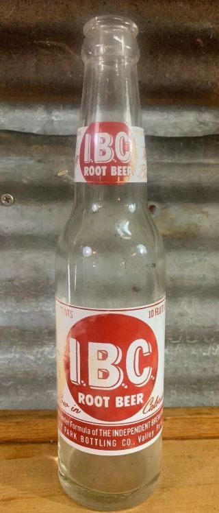 Vtg Ibc Root Beer 10 Oz Valley Park Bottling Mo Glass Soda Pop Bottle Crate 3