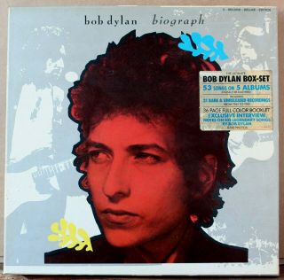 Bob Dylan - Biograph Vinyl Box Set,  21 Rare And Unreleased Tracks.  Ex Vinyl.