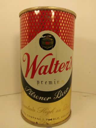 Beer Can Walters Usbc 144 - 18 The Front Display Is Beautifully The Back Has Some