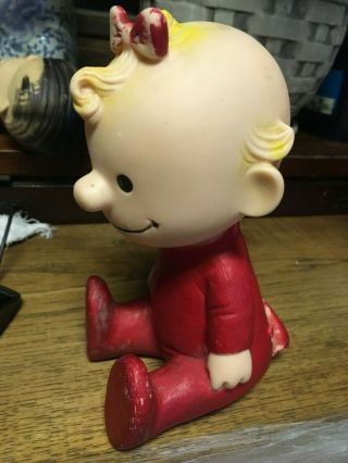 1950’s United Feature Syndicate Peanuts Rubber Squeeze Baby Sally Toy 5
