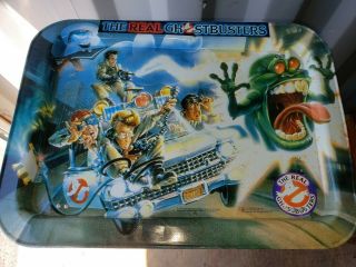 Vintage 1986 1984 The Real Ghostbusters Slimer Folding Tv Bed Tray