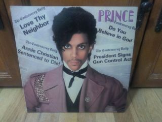 Prince Controversy Issue With Poster Vg,