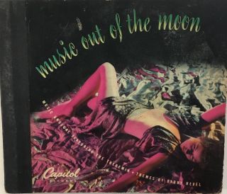 Music Out Of The Moon Harry Revel Les Baxter Theremin 3x 10” 78 Rpm Vg,  1947