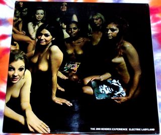 The Jimi Hendrix Experience Electric Ladyland Polydor Records 1973 Nude Cover Nm