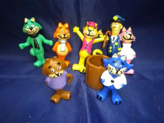 HANNA - BARBERA TOP CAT SET OF FIGURES 100 MADE IN MEXICO RARE 2