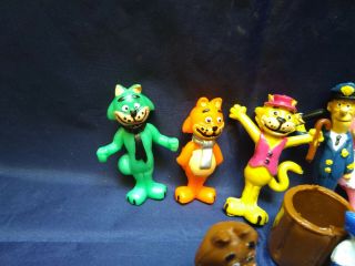 HANNA - BARBERA TOP CAT SET OF FIGURES 100 MADE IN MEXICO RARE 6