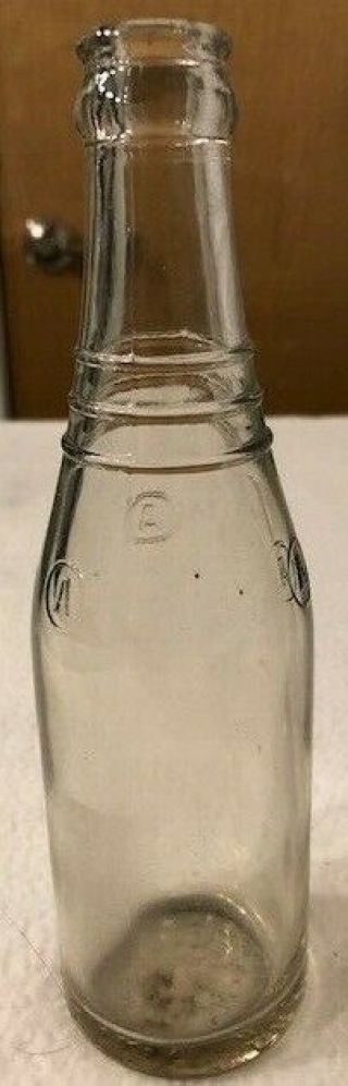 Old Vintage Dr Pepper North Carolina Stamped Bottle -