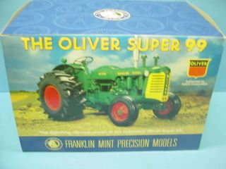 Franklin 1/12th Scale " Oliver 99 Farm Tractor " Mib