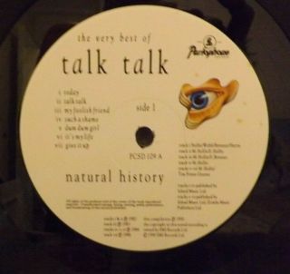 TALK TALK Natural History The Very Best Of ORIG 1st PRESS A1/B1 1990 UK LP EX 4