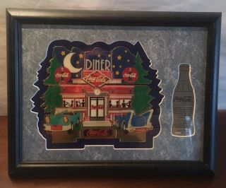 Coca - Cola Framed 9 Nine Piece Brand Pin Limited 820 Of 1000