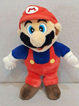 Rare Avanti Mario Nintendo 1980 10 " Plush Toy Doll Japan