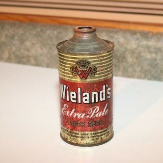 Wieland’s Extra Pale Beer Irtp Lp Cone Top
