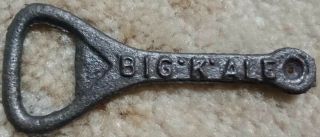 Cast Iron Bottle Opener Big " K " Ale Kalgoorlie West Australia Rare As 85mm