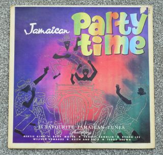 Rare Ernest Ranglin Baba Motta Jamaican Party Time Vinyl Lp Record On Federal