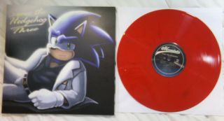 Sonic The Hedgehog 3 Video Game Soundtrack Vinyl Lp Record Moonshake Red Vinyl