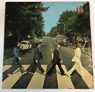 1969 The Beatles Abbey Road Vinyl Lp Uk First Pressing Rare Variation Vg