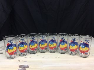 Diet Pepsi - Vtg 1990s Set Of 8 Drinking Glasses,  The Right One Baby Uh Huh