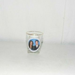 Prince William And Kate Middleton Marriage Westminster Abbey Shot Glass