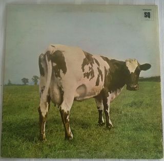 Pink Floyd Atom Heart Mother Rare Uk Quadraphonic Sq Lp Emi Harvest Q4shvl - 781