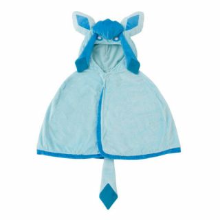 Pokemon Center Eevee Poncho Series Glaceon Ver.  Hooded Poncho