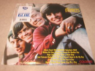 The Monkees - S/t Lp F.  Y.  E.  Exclusive Translucent Blue Vinyl 1000 Pressed Oop