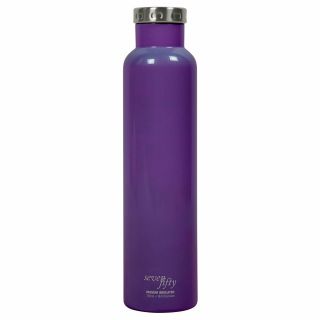 Fifty/fifty Double - Wall Vacuum Insulated Wine Growler In Pearlescent Purple