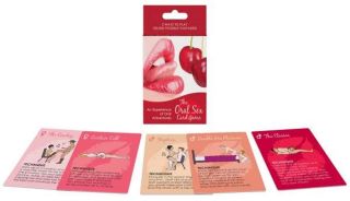 The Oral Sex Card Game 54 Foreplay Positions Couples Steamy Anniversary Gift