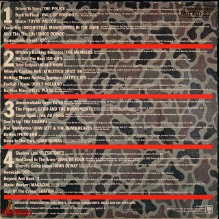 URGH A Music War A&M SP - 6019 comp album live vinyl LP Devo Police Cramps XTC 2