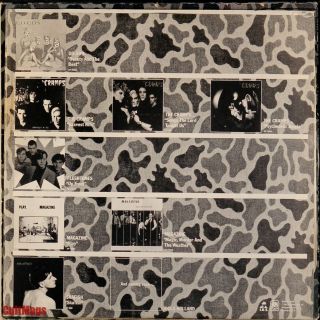 URGH A Music War A&M SP - 6019 comp album live vinyl LP Devo Police Cramps XTC 3