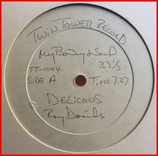 Boogie Funk 12 " Delicious - My Body And Soul Twin Tower - Rare 