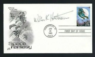 William Hartmann Signed Cover Noted Planetary Scientist,  Author & Artist