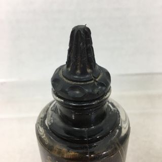 Antique Bottle of Carter ' s Electro Polarized Black India Ink Advertising Display 2