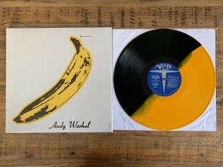 The Velvet Underground Nico Newbury Comics Split Colored Vinyl Peelable Banana